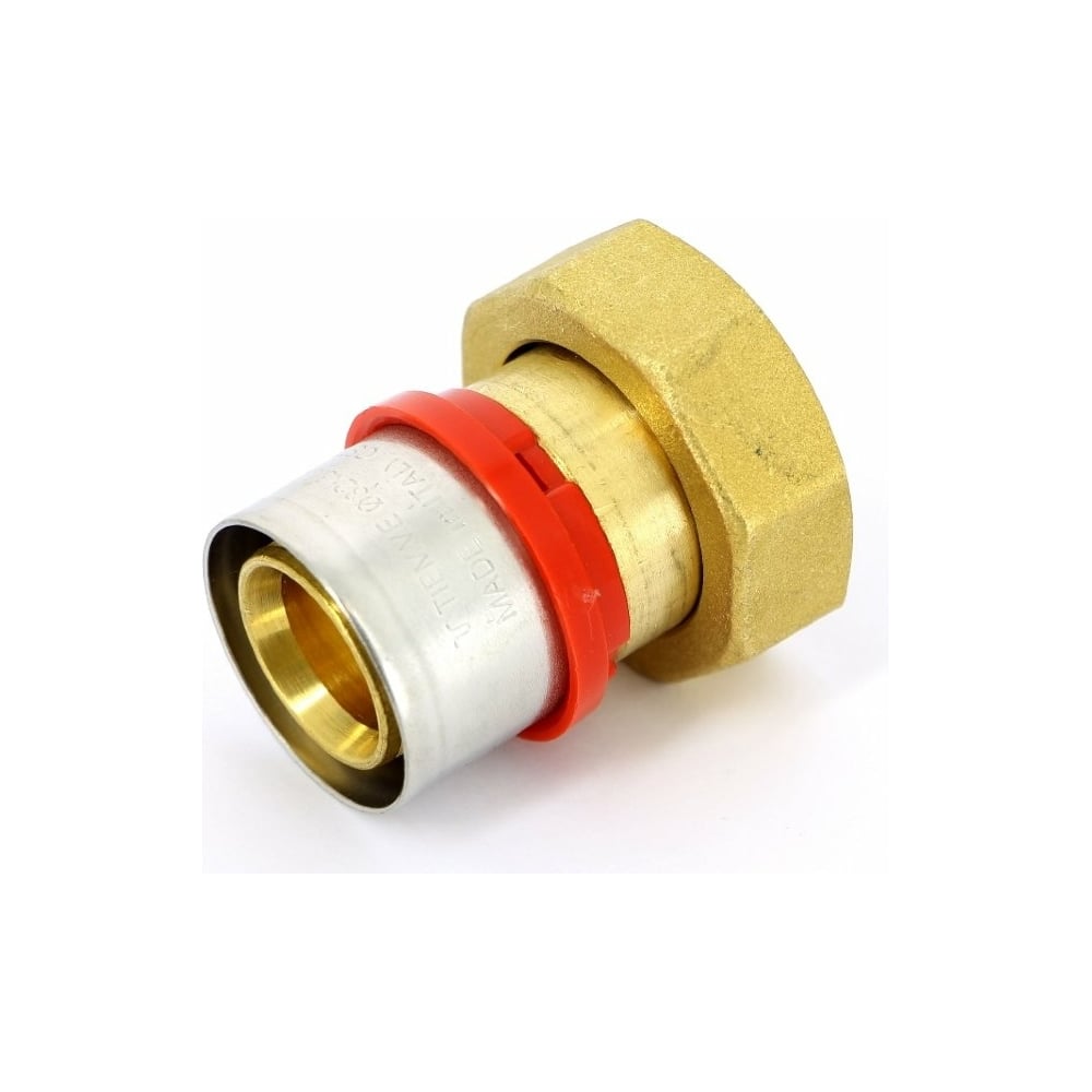 Муфта пресс-В TIEMME с накидной гайкой, евроконус, 20x3/4"x18 1650110 ...