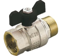 Шаровой кран Tiemme Scirocco НВ, 3/4", черная бабочка 2310166