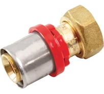 Муфта пресс-В TIEMME с накидной гайкой, плоская прокладка, 25x3/4" 1650303