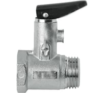 Предохранительный клапан MALGORANI c рычагом для бойлера, НВ, 1/2", никель U101