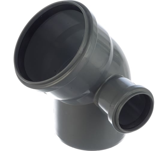 Отвод LAMMIN 110х45°, с правым патрубком 50 мм Lm35041050451