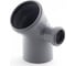 Отвод LAMMIN 110х45°, с правым патрубком 50 мм Lm35041050451 1