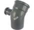 Отвод LAMMIN 110х45°, с правым патрубком 50 мм Lm35041050451 2