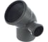 Отвод LAMMIN 110х45°, с правым патрубком 50 мм Lm35041050451 3