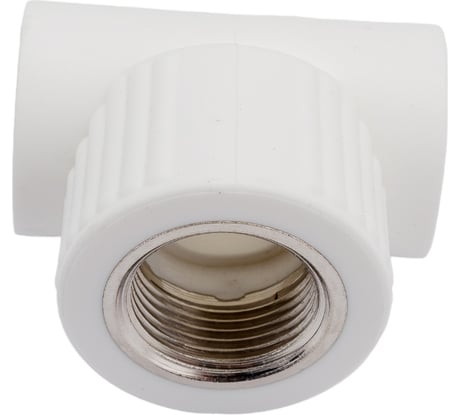 Тройник LAMMIN PPR комбинированный, ВР 25х3/4" Lm31047025020