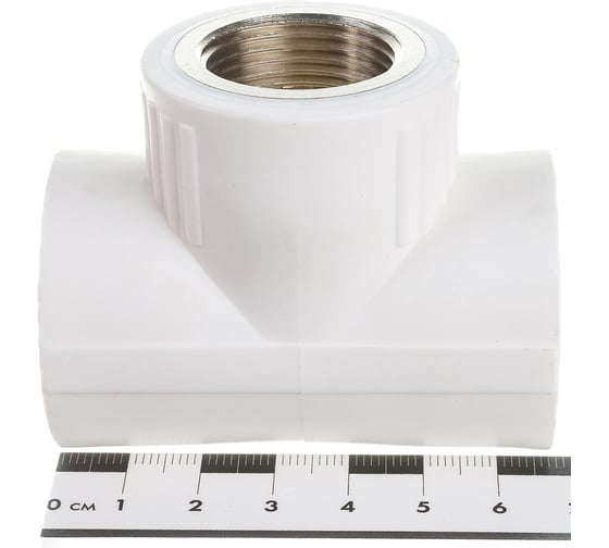 Тройник LAMMIN PPR комбинированный, ВР 32х3/4" Lm31047032020