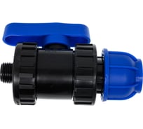 Кран ПНД CYKLON 25-1/2 нар. 12 шт. PFKM2512