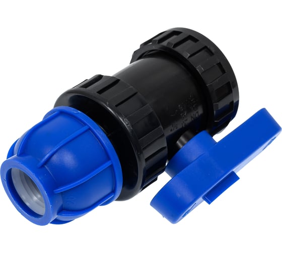 Кран ПНД CYKLON 25-1/2 нар. 12 шт. PFKM2512