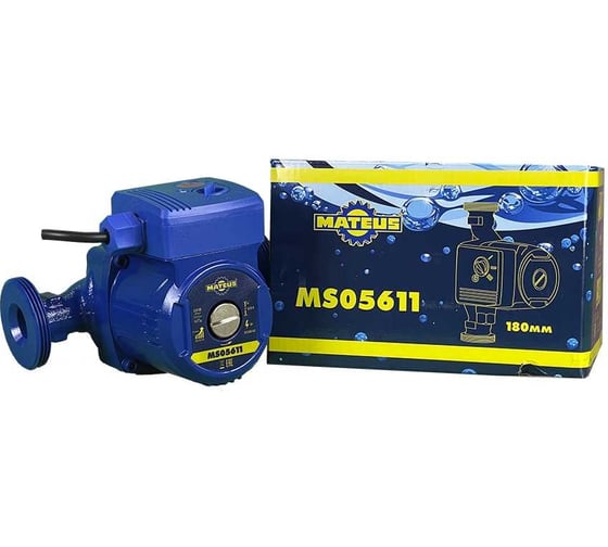 Циркуляционный насос MATEUS GRS32/6-1 180 мм MS05611