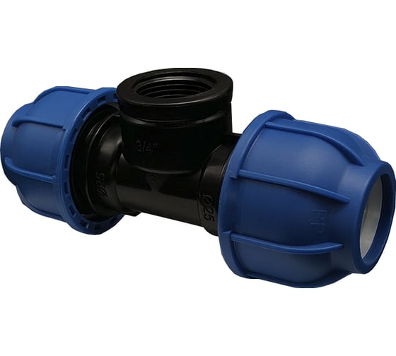 Тройник Cyklоn ПНД перех. 25x3/4x25 нар., 16шт. PFTM2534 1