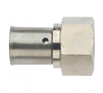 Пресс-фитинг соединение прямое (26х3 мм; 1/2" ВР) Prandelli 109.02.02.6