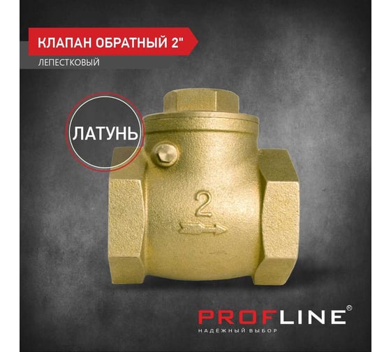 Клапан обратный PROFLINE 2 лепестковый УТ-00026989