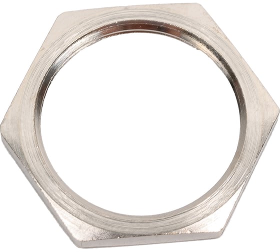 Контргайка ООО "БЛОК" 25 КГ (никелированная латунь) , М25x1,5 25 КГ Ni