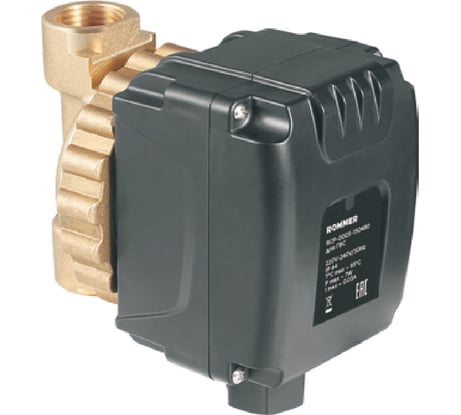 Циркуляционный насос для ГВС ROMMER корпус латунь RCP-0005-150480 RG0092KSG50RC0