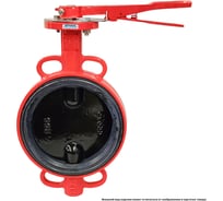 Дисковый поворотный межфланцевый затвор Архимед, ручной, ДУ200, РУ16, чугунный, диск чугун AZ341-200-16