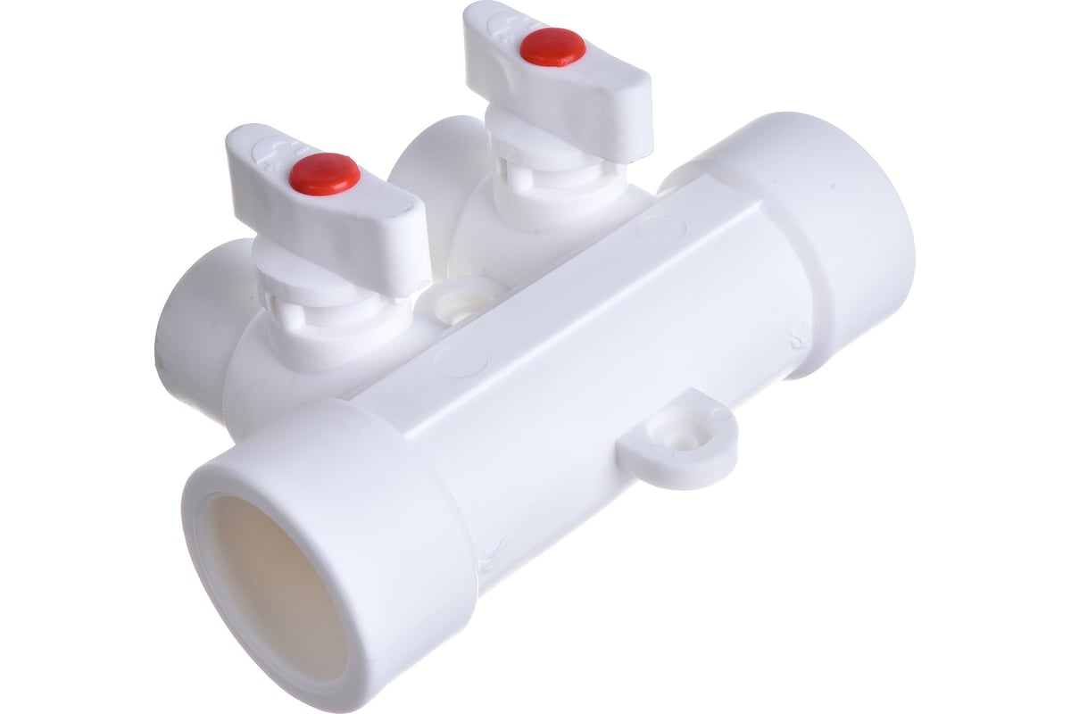 Коллектор с шаровыми кранами LAMMIN PPR ВР 32х1/2х2 Lm31082215032 ...