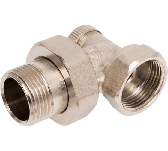 Настроечный клапан для радиатора LAMMIN угловой, 3/4" LM21046000020