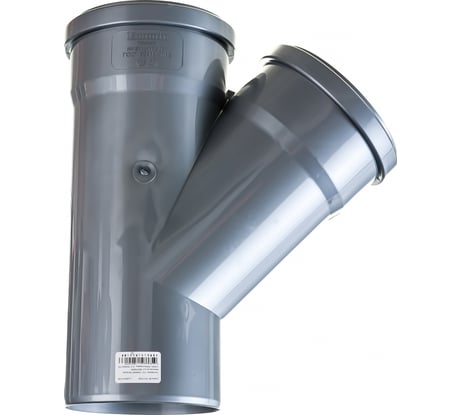 Тройник внутренней канализации LAMMIN 110х110/45 градусов Lm35091011045