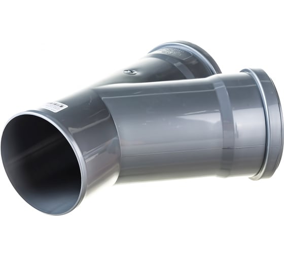 Тройник внутренней канализации LAMMIN 110х110/45 градусов Lm35091011045