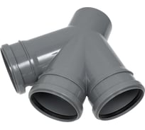 Крестовина внутренней канализации LAMMIN 110х110/45 градусов Lm35020011045