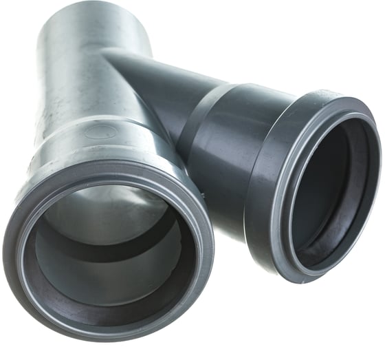Тройник для канализации Flextron 50х50мм 45° градусов SVK-K11260 Н0000011260