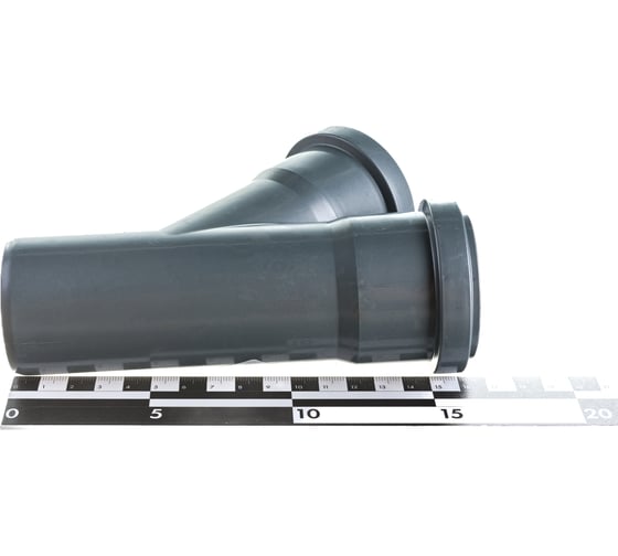 Тройник для канализации Flextron 50х50мм 45° градусов SVK-K11260 Н0000011260