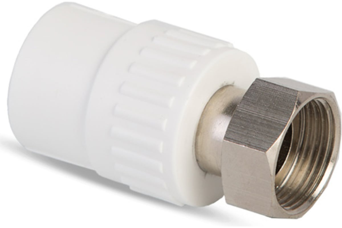 Муфта PPR LAMMIN с накидной гайкой 20х3/4\" Lm31045020020 - выгодная ...