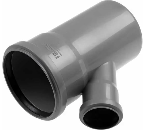 Тройник для канализации Flextron 110х50мм 45° градусов SVK-K14246 Н0000014246 1