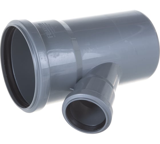 Тройник для канализации Flextron 110х50мм 45° градусов SVK-K14246 Н0000014246