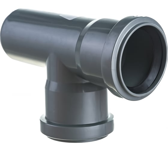 Тройник для канализации Flextron 50х50мм 87 градусов SVK-K11261 Н0000011261