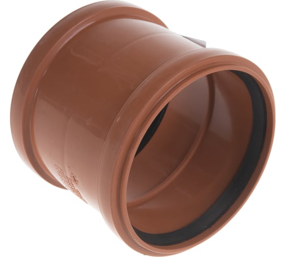 Двойна муфта для канализации Flextron наружная 110 SVK-KN20100 Н0000000701