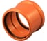 Двойна муфта для канализации Flextron наружная 110 SVK-KN20100 Н0000000701 1
