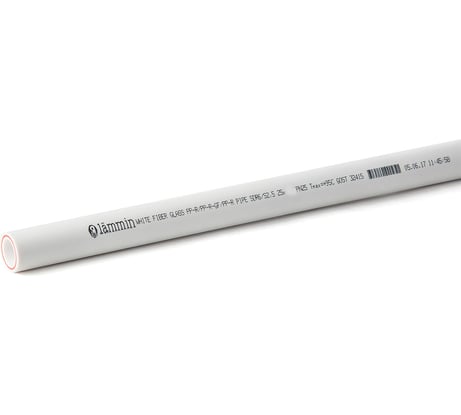 Труба PPR LAMMIN армированное стекловолокно, PN25, 20х3.4 Lm310220340202