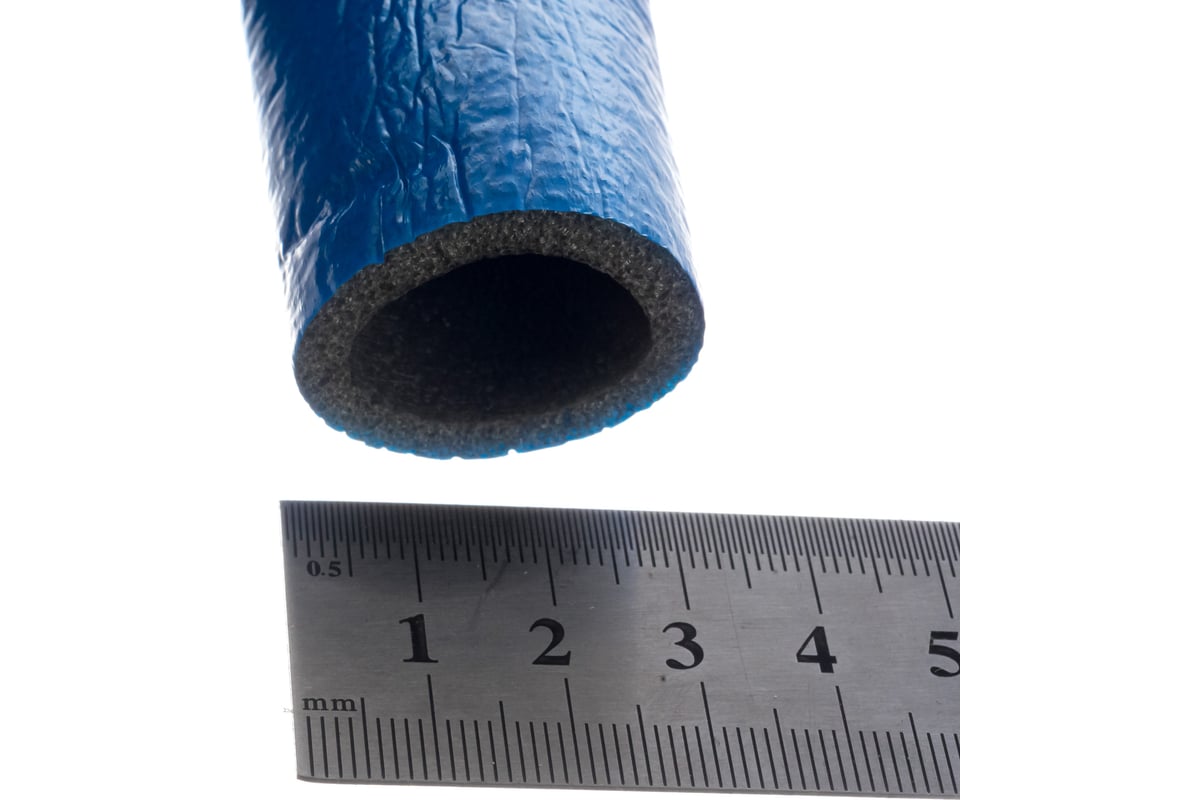 Теплоизоляционная трубка для скрытой прокладки Energoflex синяя, 18/4 ...