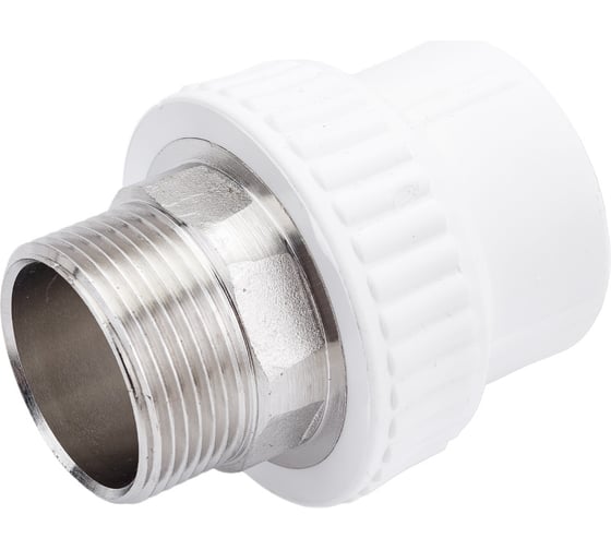 Комбинированная муфта PPR LAMMIN НР, 40х1 1/4", под ключ Lm31042040032