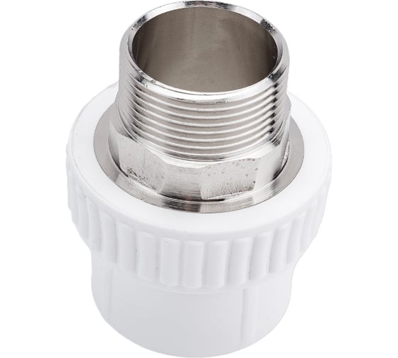 Комбинированная муфта PPR LAMMIN НР, 40х1 1/4", под ключ Lm31042040032