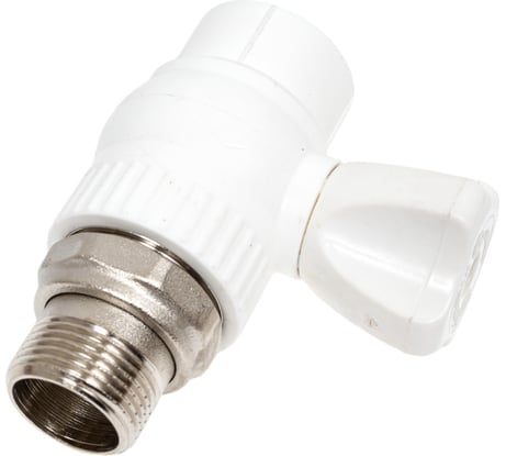 Шаровый прямой кран PPR LAMMIN PREMIUM радиаторный, 25х3/4" Lm31175025020