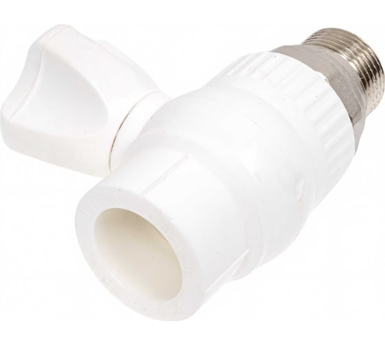 Шаровый прямой кран PPR LAMMIN PREMIUM радиаторный, 25х3/4" Lm31175025020