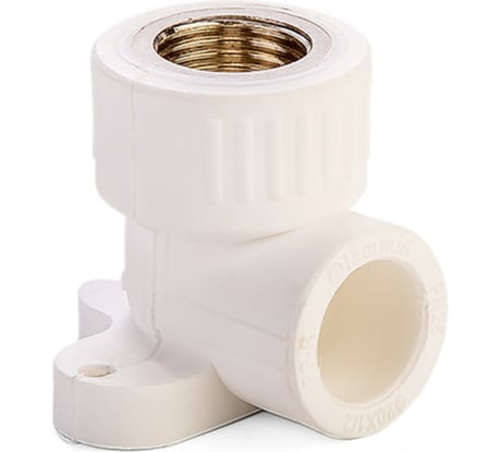 Угольник PPR LAMMIN с креплением, ВР, 20х1/2" Lm31055020015