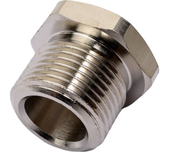 Заглушка ООО "БЛОК" BLOCK 20 Рн (никелированная латунь) под ключ, М20x1,5 6g, 1Ex db IIC Gb X / 1Ex e IIC Gb X / Ex ta IIIC Da X, IP66/67/68 20 Рн Ni