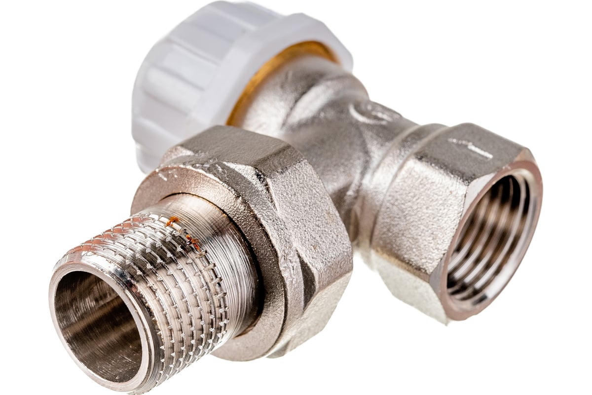 Термостатический клапан для радиатора LAMMIN угловой, 1/2 ...