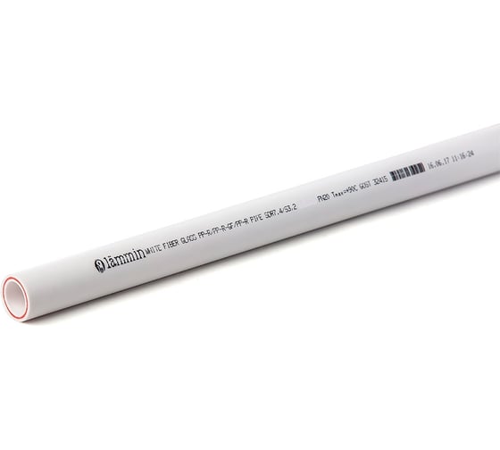 Труба LAMMIN PPR армированная стекловолокном PN20 20х2.8 Lm310210280202 1