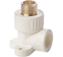 Угольник LAMMIN PPR с креплением, НР 25х1/2" Lm31054025015