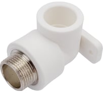 Угольник LAMMIN PPR с креплением, НР 25х3/4" Lm31054025020