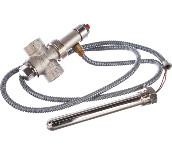 Термоклапан для твердотопливных котлов STOUT 1/2", капиляр, 1300 мм SVS-0007-000015 RG008UL6J9UK7A