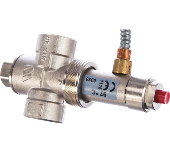 Термоклапан для твердотопливных котлов STOUT 1/2", капиляр, 1300 мм SVS-0007-000015 RG008UL6J9UK7A