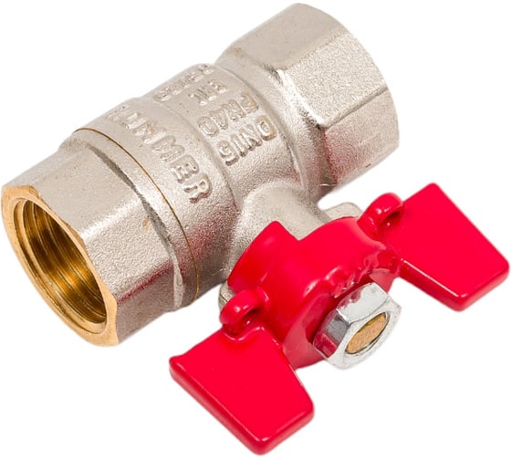 Шаровой кран ROMMER 1/2", ВН/ВН, RBV-0003-0110215, RG008UB5B8F1VN