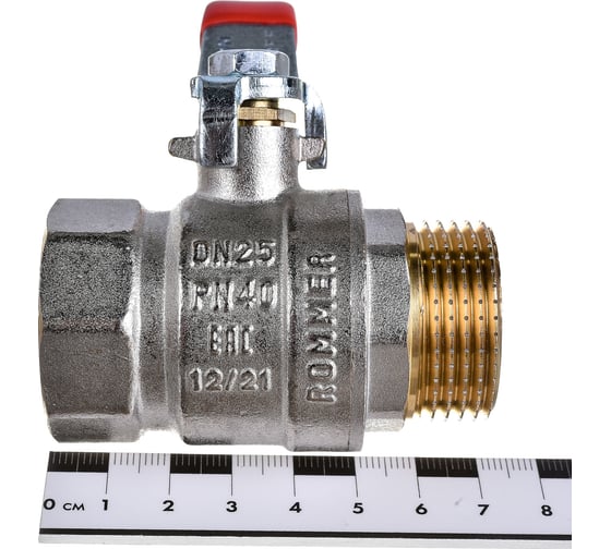 Шаровой кран ROMMER 1", ВН/НР, RBV-0002-0210325, RG008UB5B5UISC
