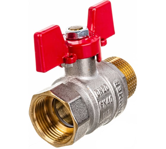 Шаровой кран ROMMER 3/4", ВН/НР, RBV-0004-0210220, RG008UB5BGBA2P