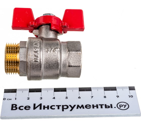 Шаровой кран ROMMER 3/4", ВН/НР, RBV-0004-0210220, RG008UB5BGBA2P